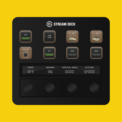 PMDG 777-300ER Autopilot Panel for Stream Deck Plus