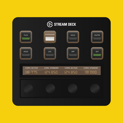 PMDG 777-300ER Autopilot Panel for Stream Deck Plus