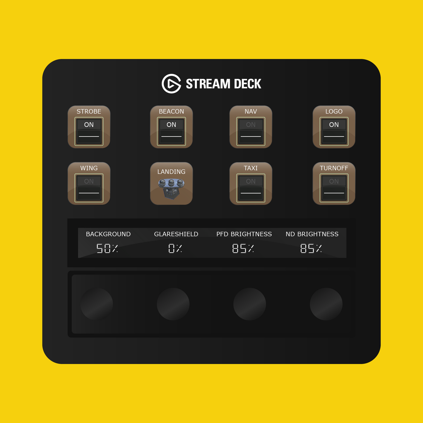 PMDG 777-300ER Autopilot Panel for Stream Deck Plus