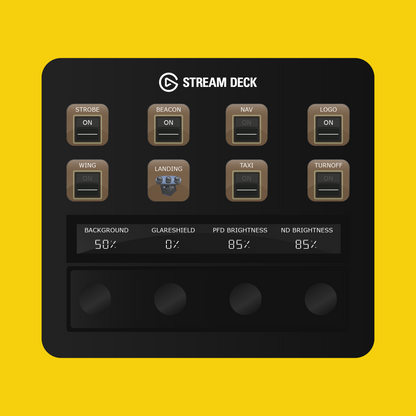 PMDG 777-300ER Autopilot Panel for Stream Deck Plus