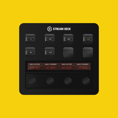 New! BlackBox Shorts SD330-360 Autopilot Panel for Stream Deck Plus