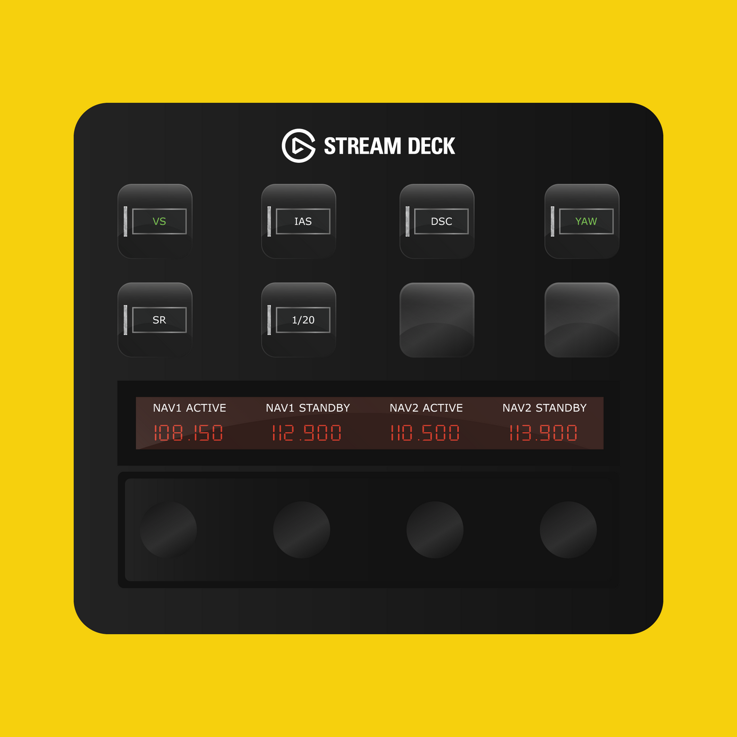 New! BlackBox Shorts SD330-360 Autopilot Panel for Stream Deck Plus