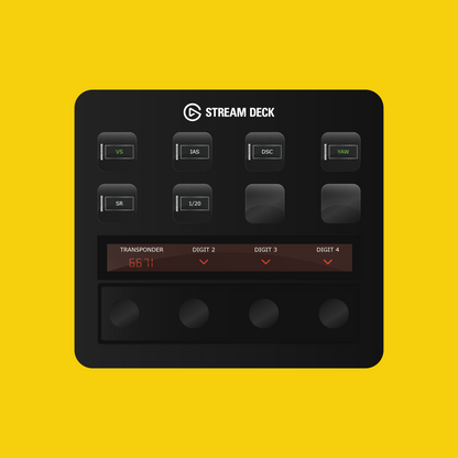 New! BlackBox Shorts SD330-360 Autopilot Panel for Stream Deck Plus