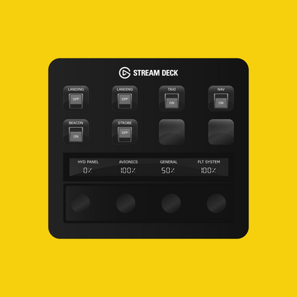 New! BlackBox Shorts SD330-360 Autopilot Panel for Stream Deck Plus