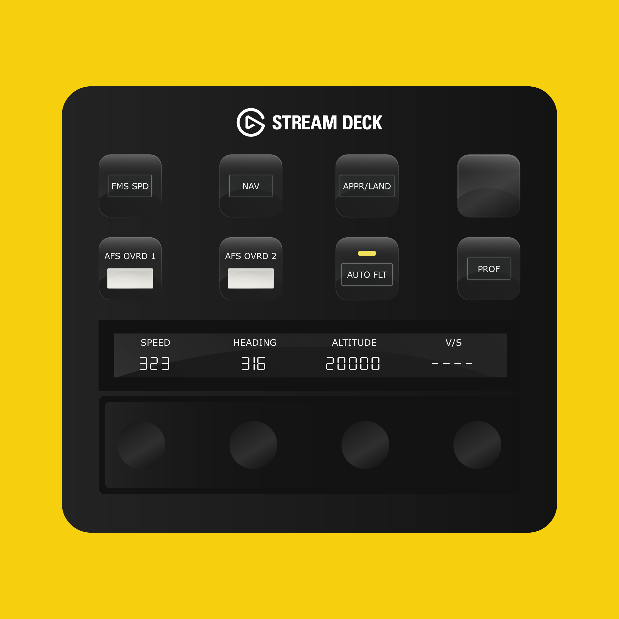 New! TFDi Design MD-11 Autopilot Panel for Stream Deck Plus - Flight Panels