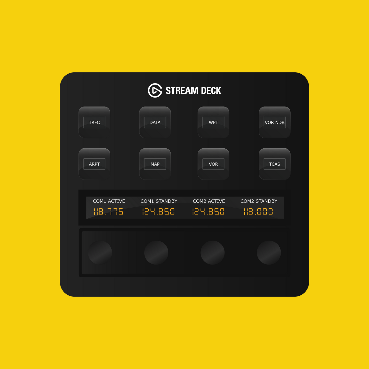 New! TFDi Design MD-11 Autopilot Panel for Stream Deck Plus