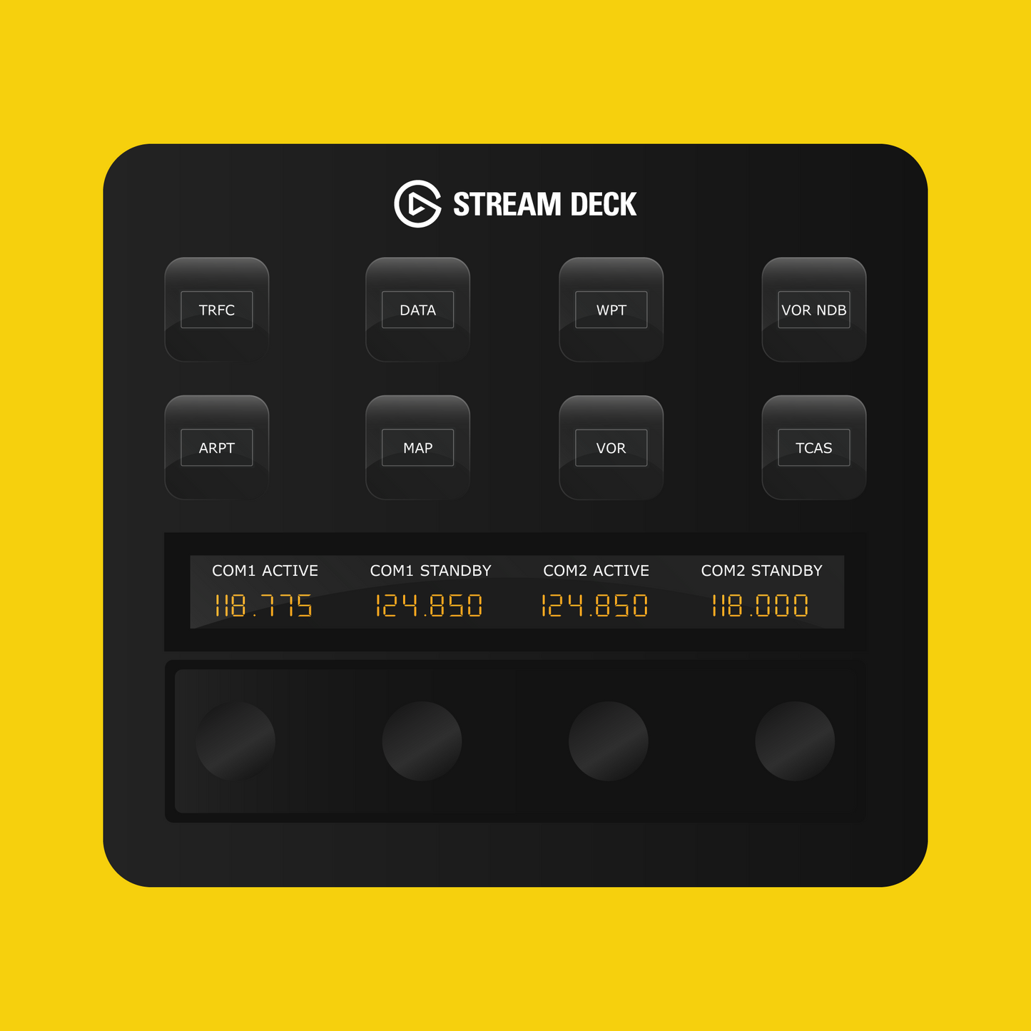 New! TFDi Design MD-11 Autopilot Panel for Stream Deck Plus