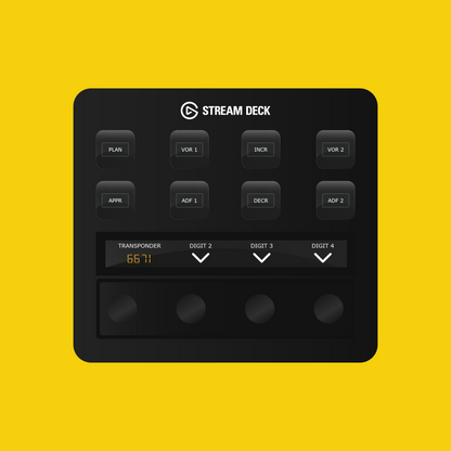 New! TFDi Design MD-11 Autopilot Panel for Stream Deck Plus