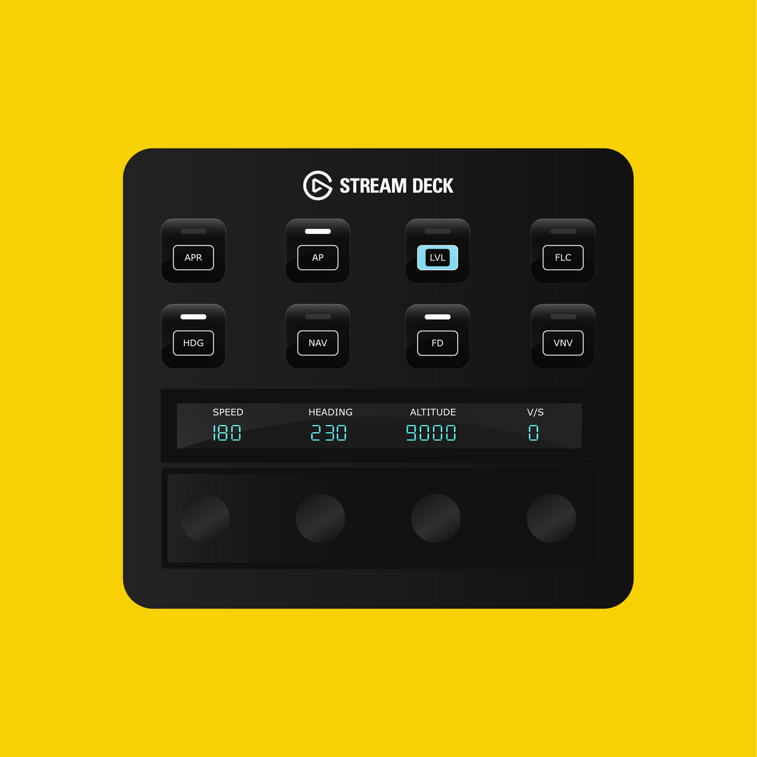 Stream Deck + Profiles for Microsoft Flight Simulator – Flight Panels