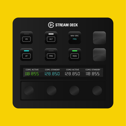 SF50 Cirrus Vision Jet G2 Autopilot Panel for Stream Deck Plus