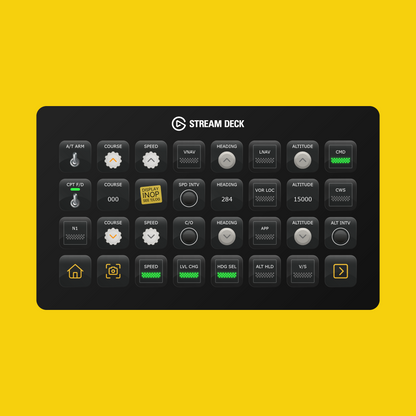 New! iFly Boeing 737 Max 8 Autopilot Panel for Stream Deck XL