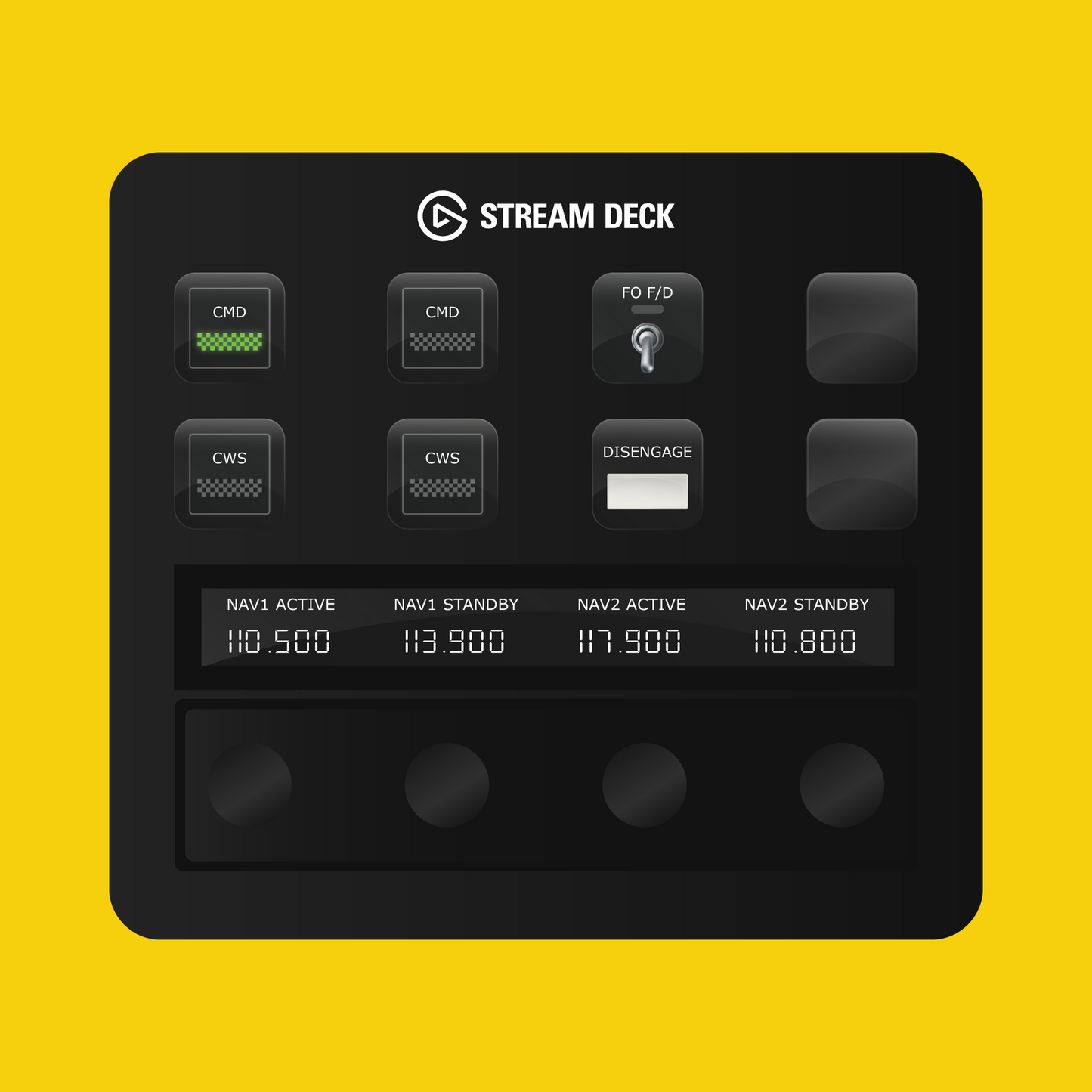 New! iFly Boeing 737 Max 8 Autopilot Panel for Stream Deck Plus