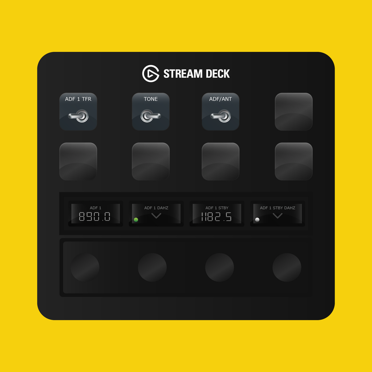 iniBuilds A300-600R Autopilot Panel for Stream Deck Plus - Flight Panels