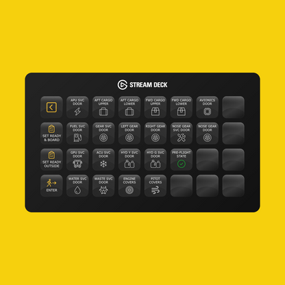 New! iniBuilds A350 Stream Deck Profile