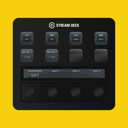 Microsoft ATR 42/72 Autopilot Panel for Stream Deck Plus