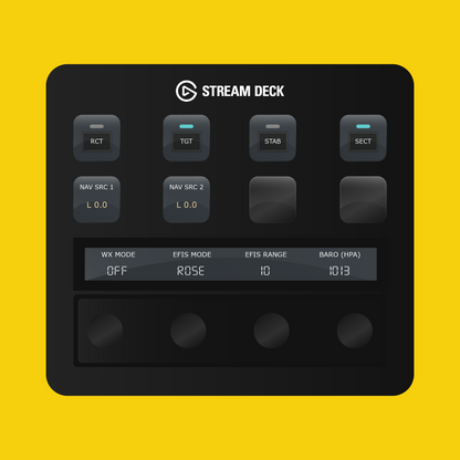 Microsoft ATR 42/72 Autopilot Panel for Stream Deck Plus