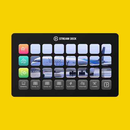 New! Aerosoft A340-600 Stream Deck Profile