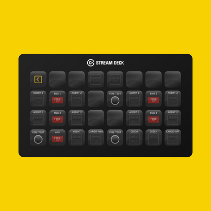 New! Aerosoft A340-600 Stream Deck Profile