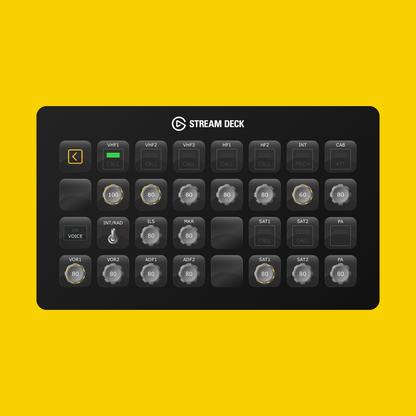 New! Aerosoft A340-600 Stream Deck Profile