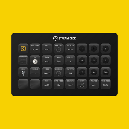 New! Aerosoft A340-600 Stream Deck Profile