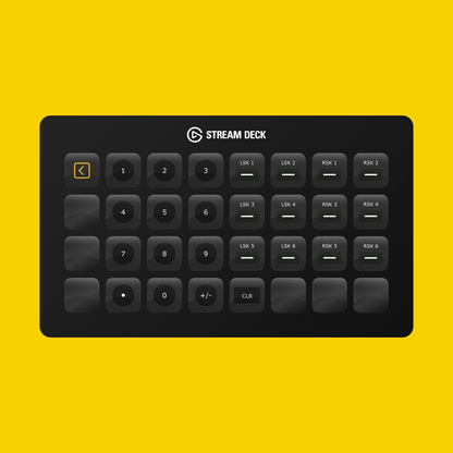 New! Aerosoft A340-600 Stream Deck Profile