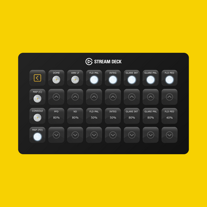 New! Aerosoft A340-600 Stream Deck Profile