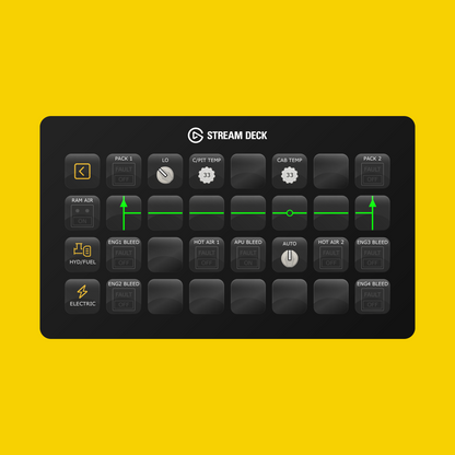 New! Aerosoft A340-600 Stream Deck Profile