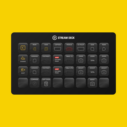 New! Aerosoft A340-600 Stream Deck Profile