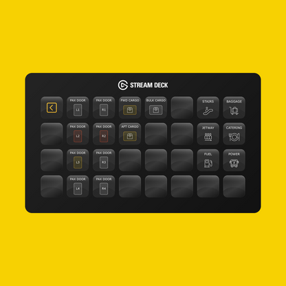 New! Aerosoft A340-600 Stream Deck Profile