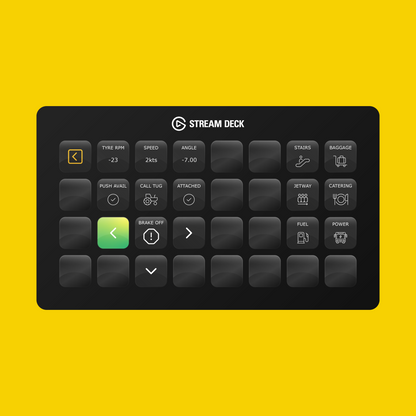 New! Aerosoft A340-600 Stream Deck Profile