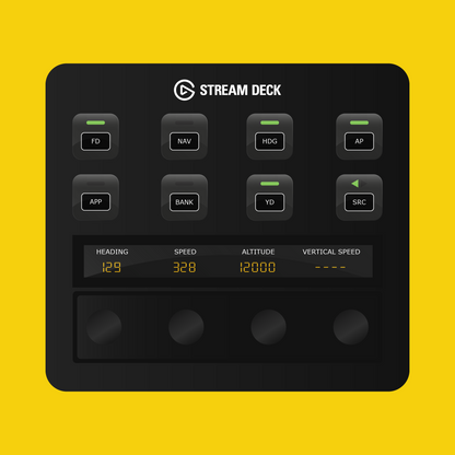 FSS E-Jets ERJ 170-195 Autopilot Panel for Stream Deck Plus