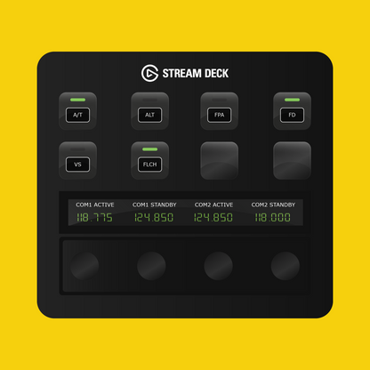 FSS E-Jets ERJ 170-195 Autopilot Panel for Stream Deck Plus