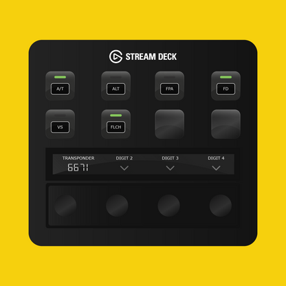 FSS E-Jets ERJ 170-195 Autopilot Panel for Stream Deck Plus