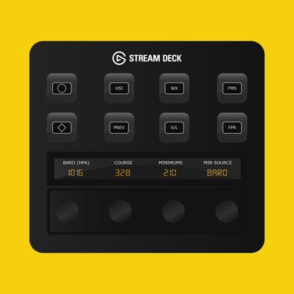 FSS E-Jets ERJ 170-195 Autopilot Panel for Stream Deck Plus