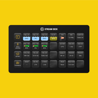 New! Fenix A3XX (2025 Edition) Stream Deck Profile