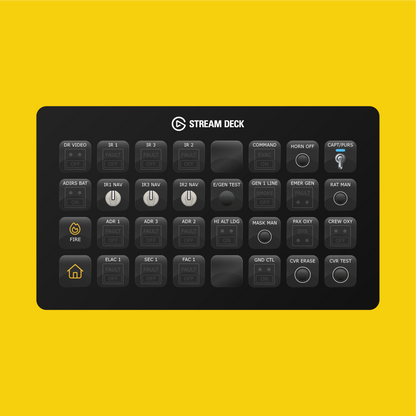 New! Fenix A3XX (2025 Edition) Stream Deck Profile