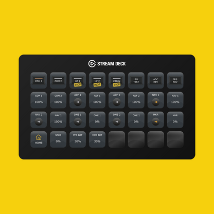 New! FlightFX Cessna Citation X Stream Deck Profile