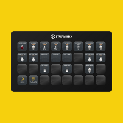 New! FlightFX Cessna Citation X Stream Deck Profile