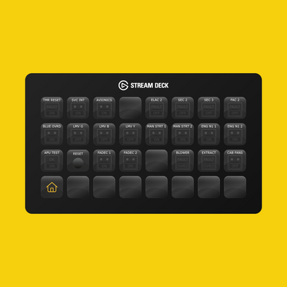 New! FlyByWire A32NX (2026 Edition) Stream Deck Profile