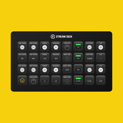 New! FlyByWire A32NX (2026 Edition) Stream Deck Profile