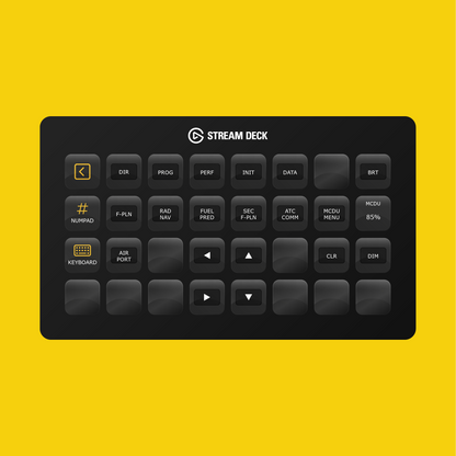 New! FlyByWire A32NX (2026 Edition) Stream Deck Profile