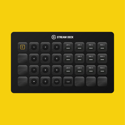 New! FlyByWire A32NX (2026 Edition) Stream Deck Profile