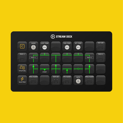 New! FlyByWire A32NX (2026 Edition) Stream Deck Profile