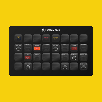 New! FlyByWire A32NX (2026 Edition) Stream Deck Profile