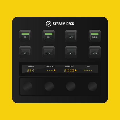 Headwind A330-900 Neo (A339X) Autopilot Panel for Stream Deck Plus