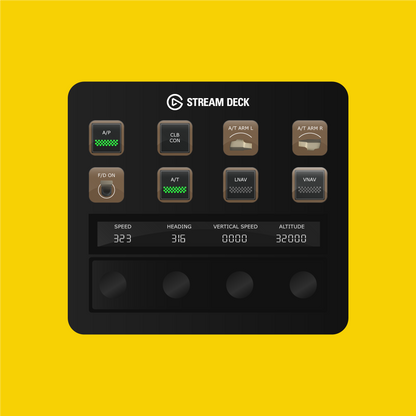 PMDG 777-300ER Autopilot Panel for Stream Deck Plus