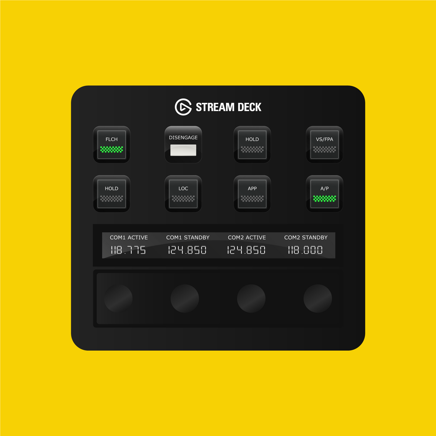 PMDG 777-300ER Autopilot Panel for Stream Deck Plus