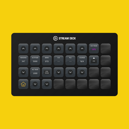 New! Cessna 172 Skyhawk (G1000) (X-Plane) Stream Deck Profile