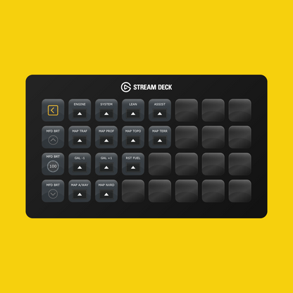 New! Cessna 172 Skyhawk (G1000) (X-Plane) Stream Deck Profile