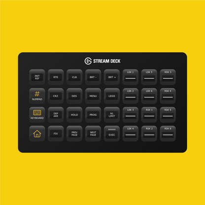 New! Zibo Boeing 737-800X (X-Plane) Stream Deck Profile